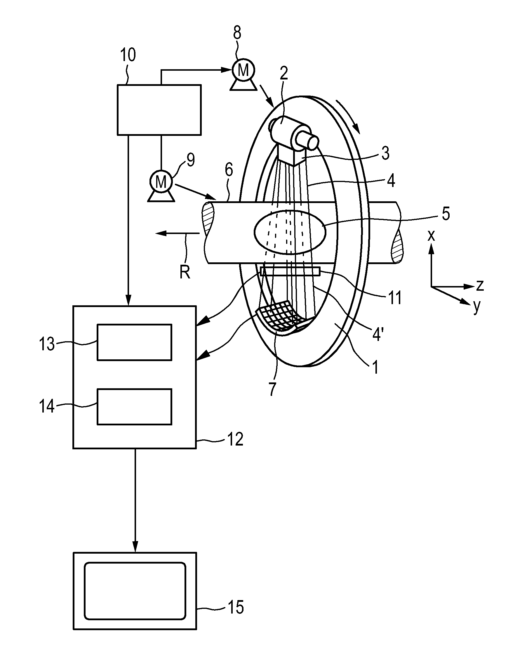 Device and method for generating soft tissue contrast images