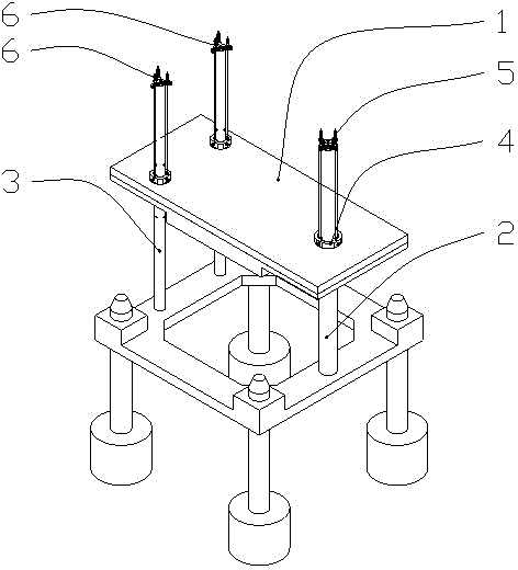 Steel strand lifting device and lifting method