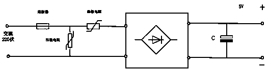 Automatic switching device and method for optical fiber link of automatic switch of power system distribution network