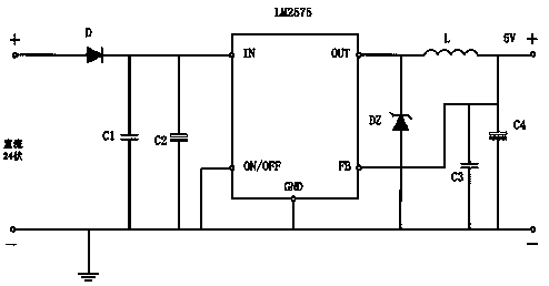 Automatic switching device and method for optical fiber link of automatic switch of power system distribution network