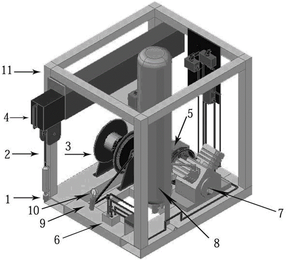 Vehicle-mounted air inflation equipment