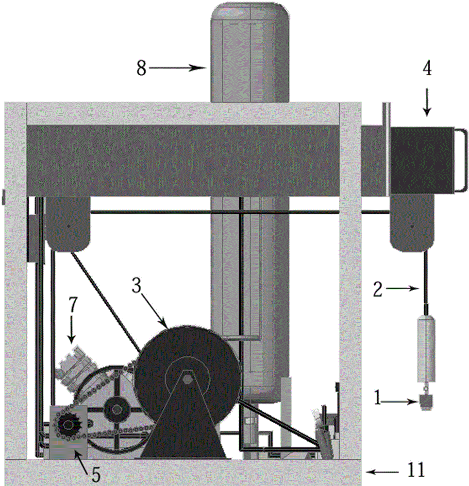 Vehicle-mounted air inflation equipment