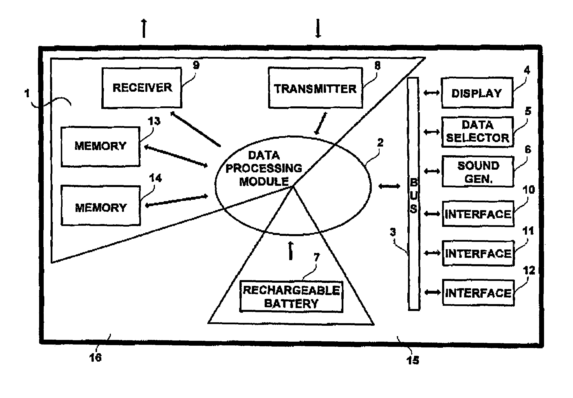 Method for remote connection of machines and corresponding electronic analog apparatus