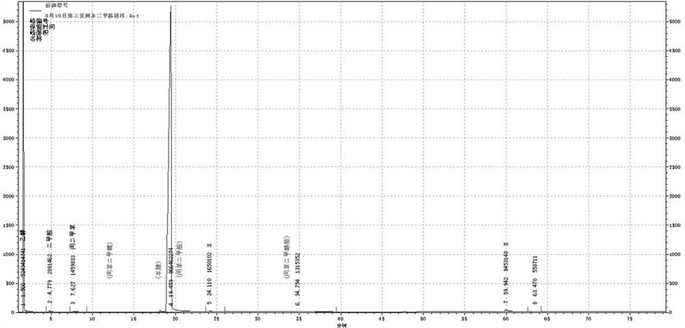 Process for continuously producing m-xylylenediamine