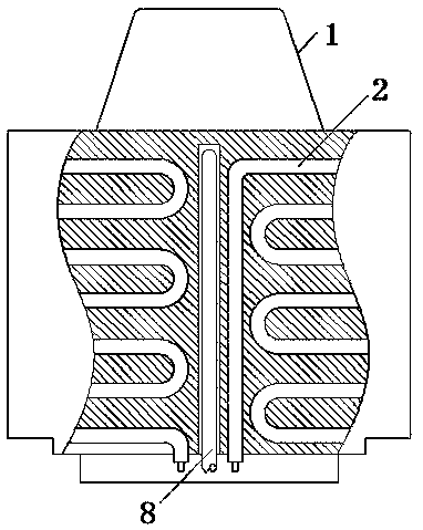 Alcohol-based vaporization combustion furnace