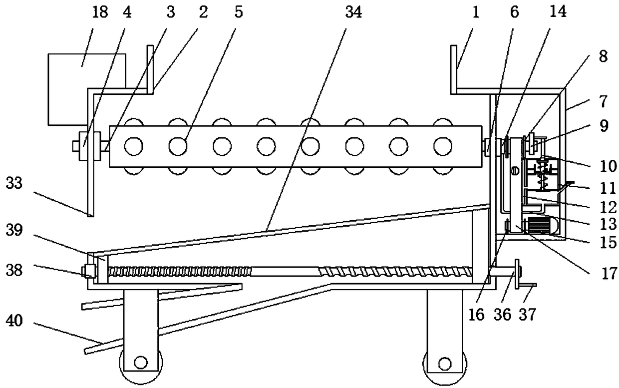 Novel corn thresher