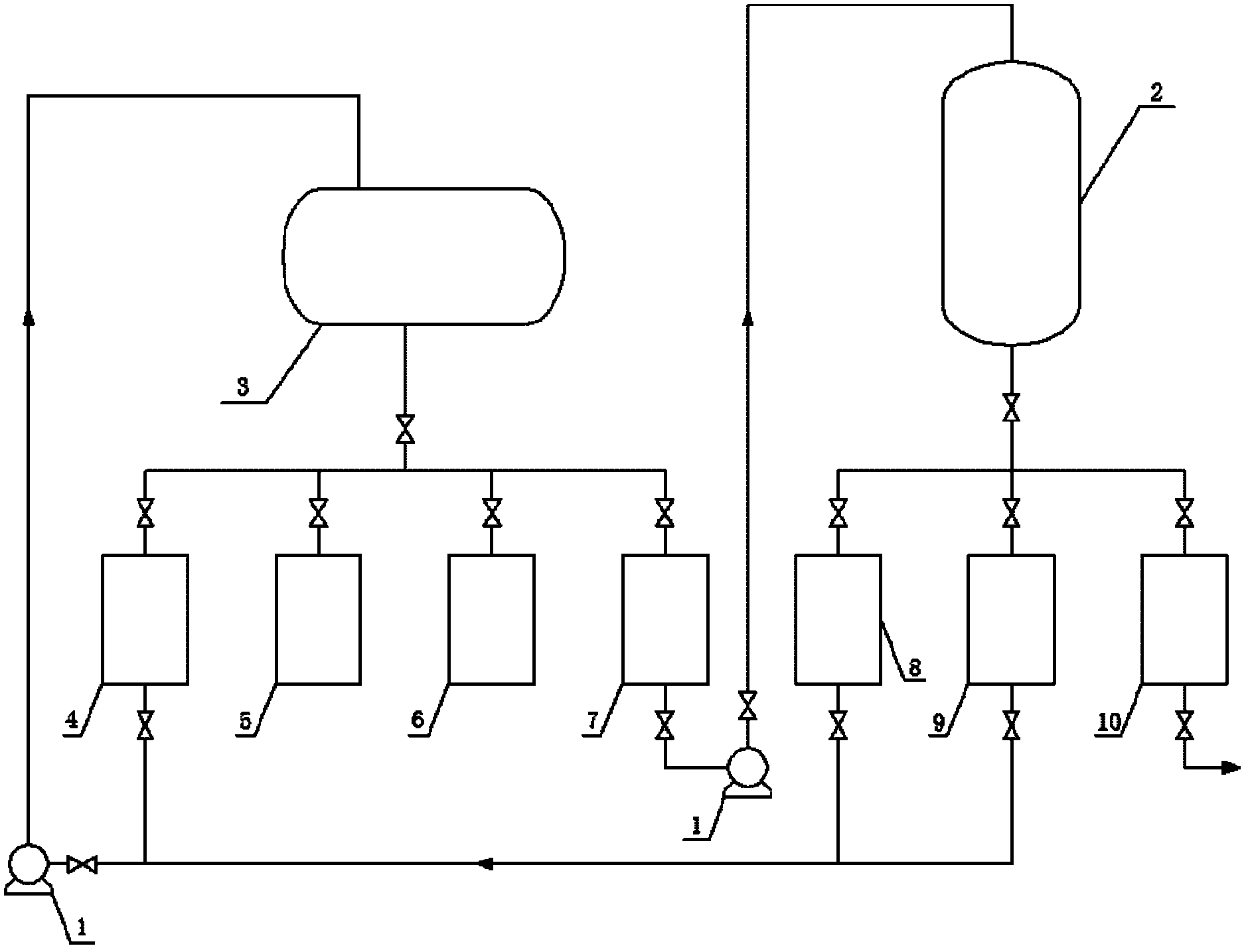 Method and device for purifying 2,4-dichlorophenol