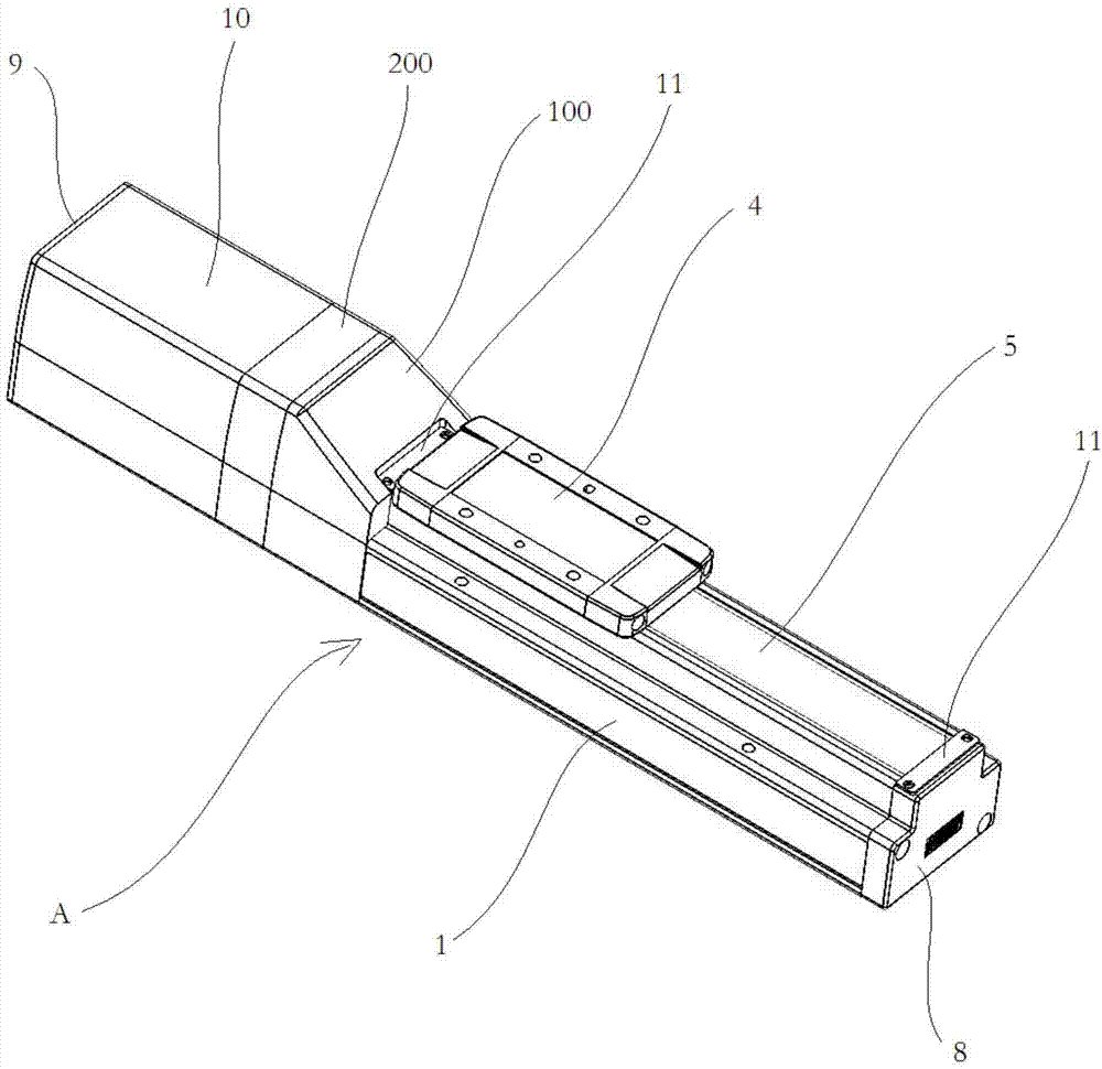 Sealed electric cylinder