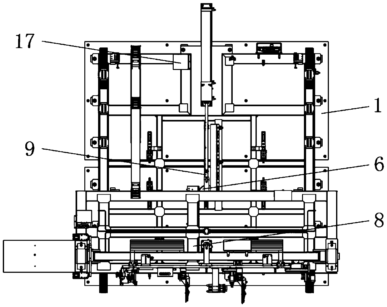 Double-speed shifting belt turnover mechanism