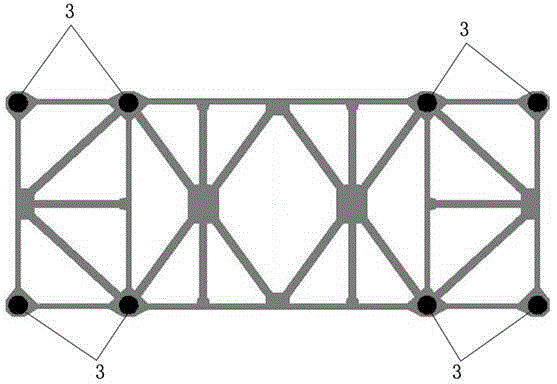 Arching method for stiff skeleton concrete arch bridge