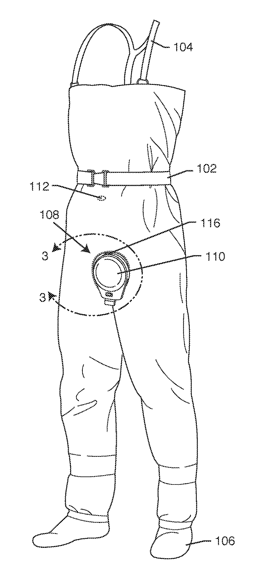 Urination relief hatch for waterproof waders and foul weather gear