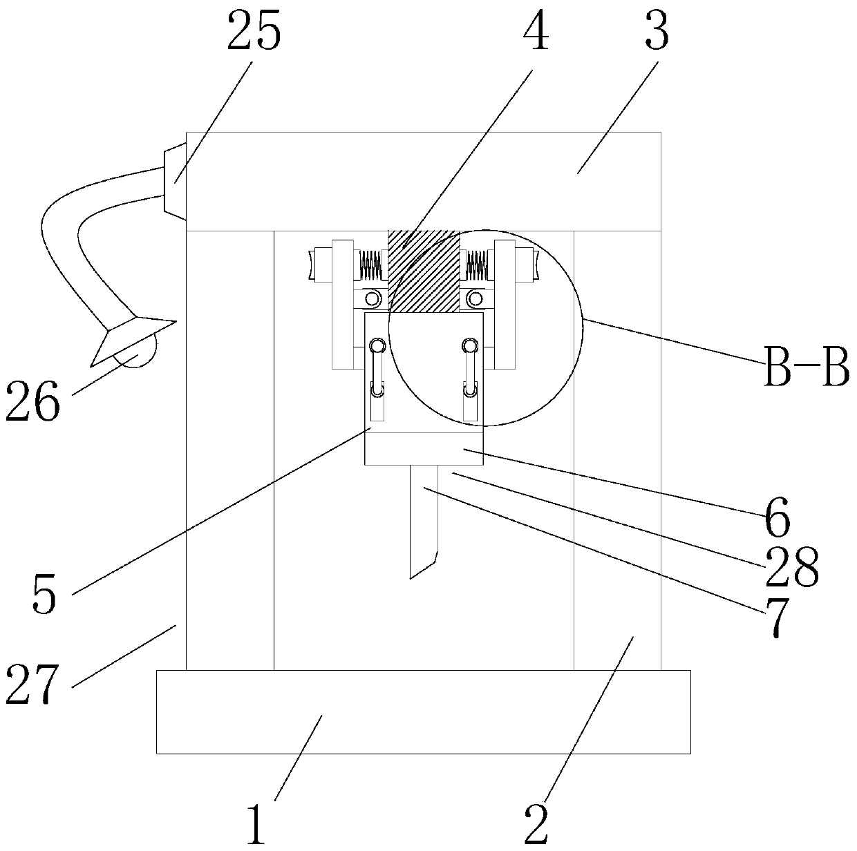 A CNC machine tool that is convenient for tool replacement