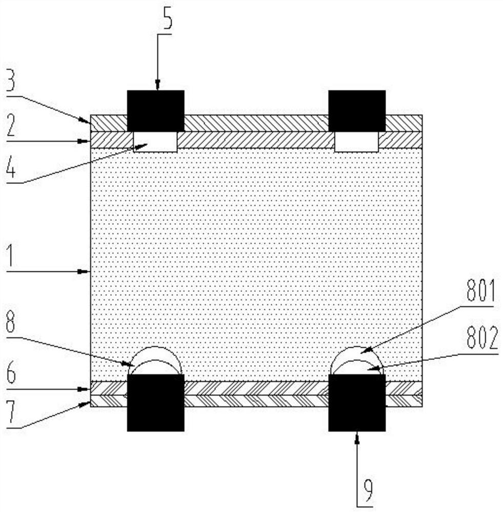 Laser boron-doped back passivation solar cell and preparation method thereof