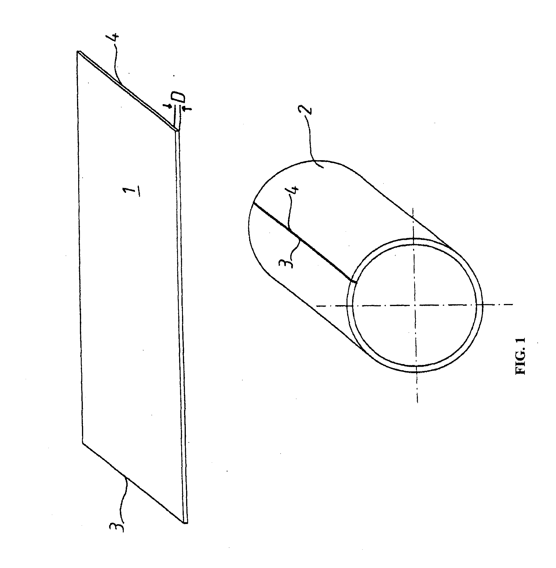 Method for producing metal sealing elements