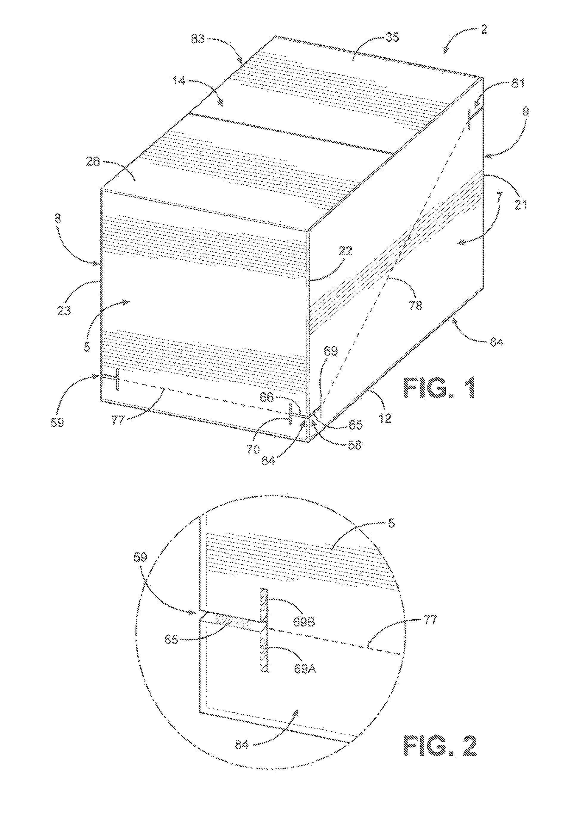 Shipping and display container