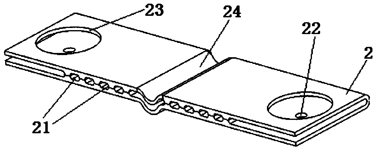 Electric connecting sheet and battery module using same