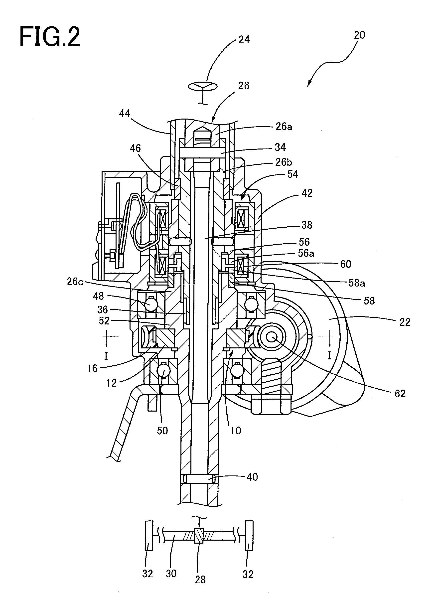 Resin gear for electric power steering apparatus and electric power steering apparatus equipped with the same