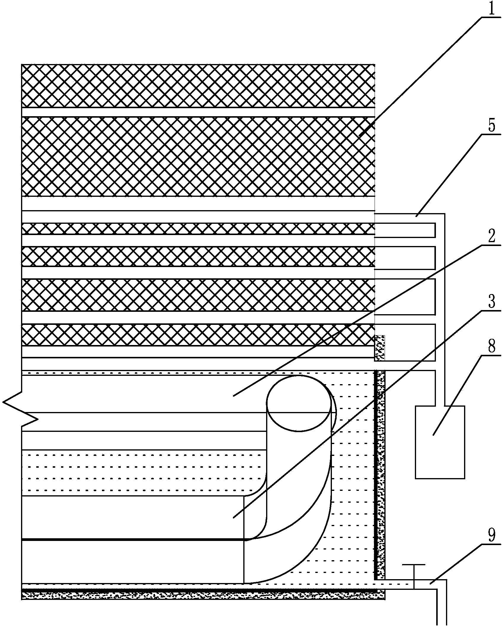 Condensation enhancement and heating type seawater desalter