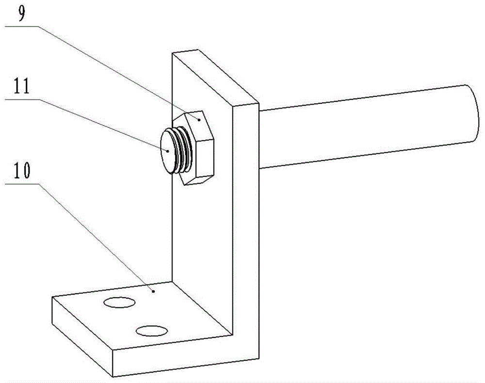 Frictional wear characteristic test device and method for joint curved junction surfaces