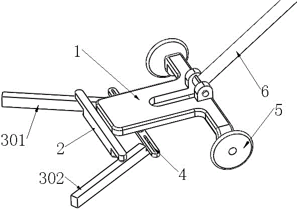 Method for cleaning garbage by using push-pull automatic swing device