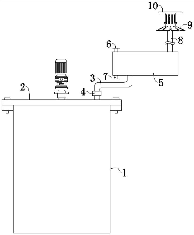 Method for preparing nano ITO powder at low temperature