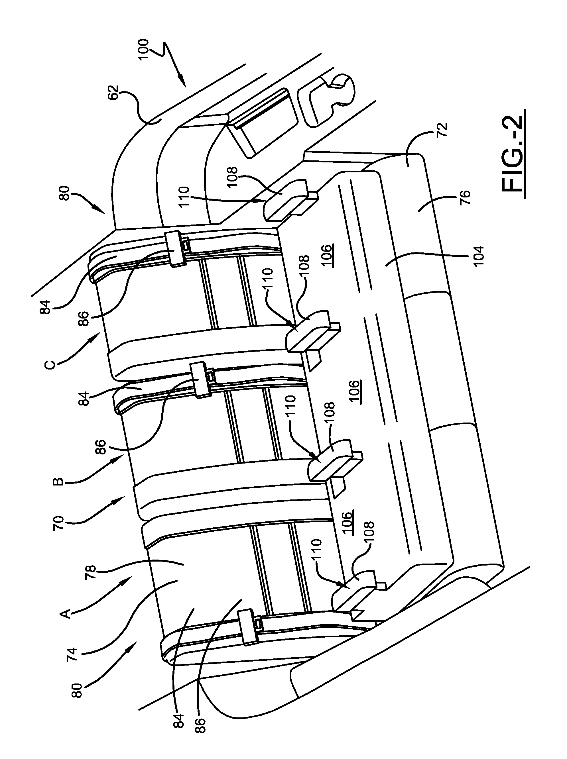 Booster seat assembly