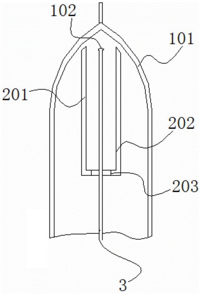 Water blocking method used in water blocking system of model aircraft