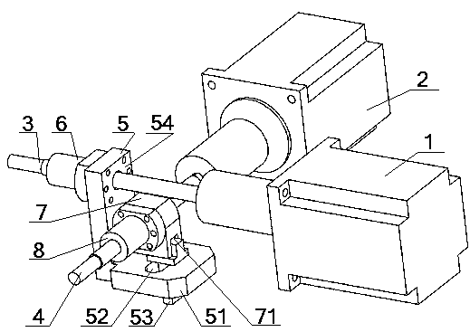 Electric AMT gear selecting and shifting mechanism