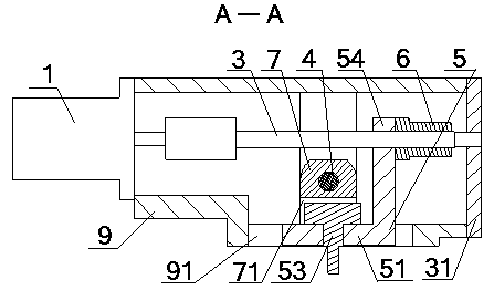 Electric AMT gear selecting and shifting mechanism