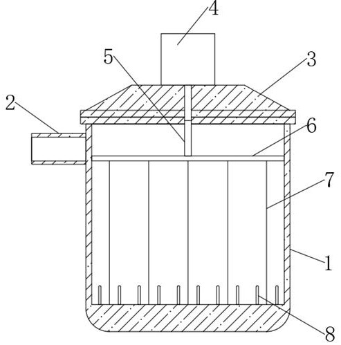 A raised type coal particle environmental protection drying equipment