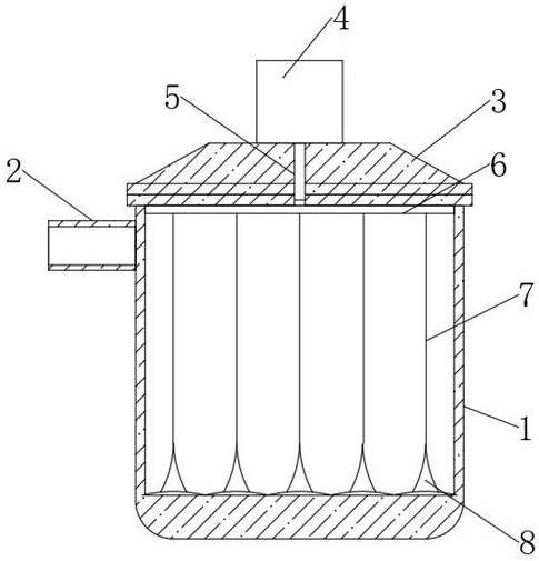 A raised type coal particle environmental protection drying equipment