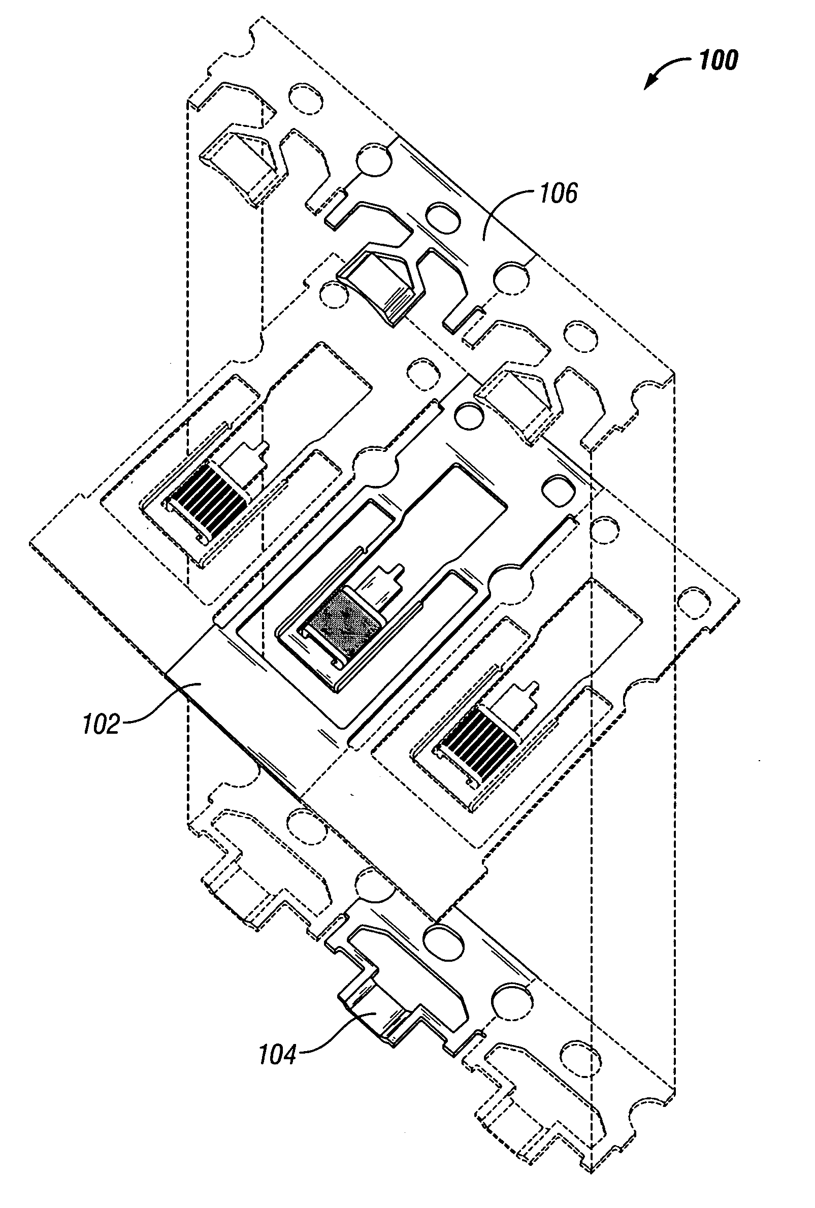 Method and system for assembling electroacoustic transducers