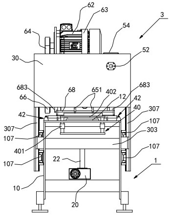 Carbon beam chamfering machine