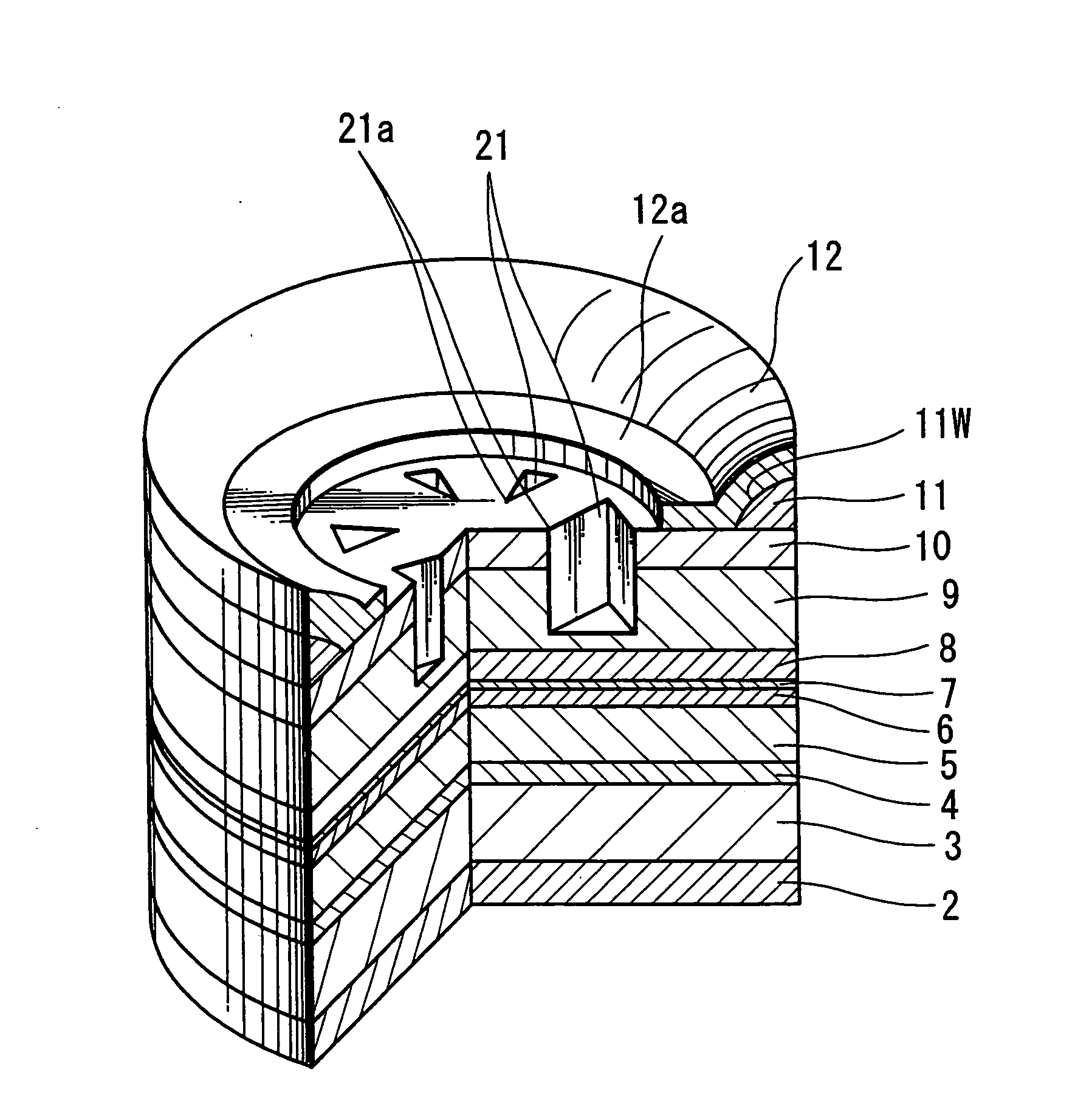 Surface-emitting semiconductor laser and method for manufacturing thereof as well as optical device