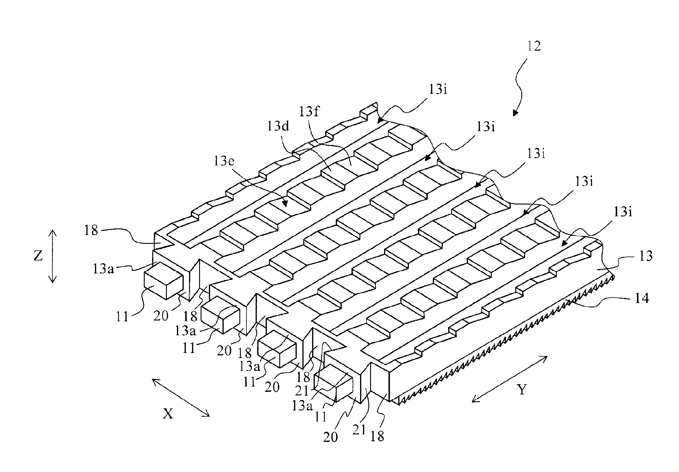 Illumination device, and display device