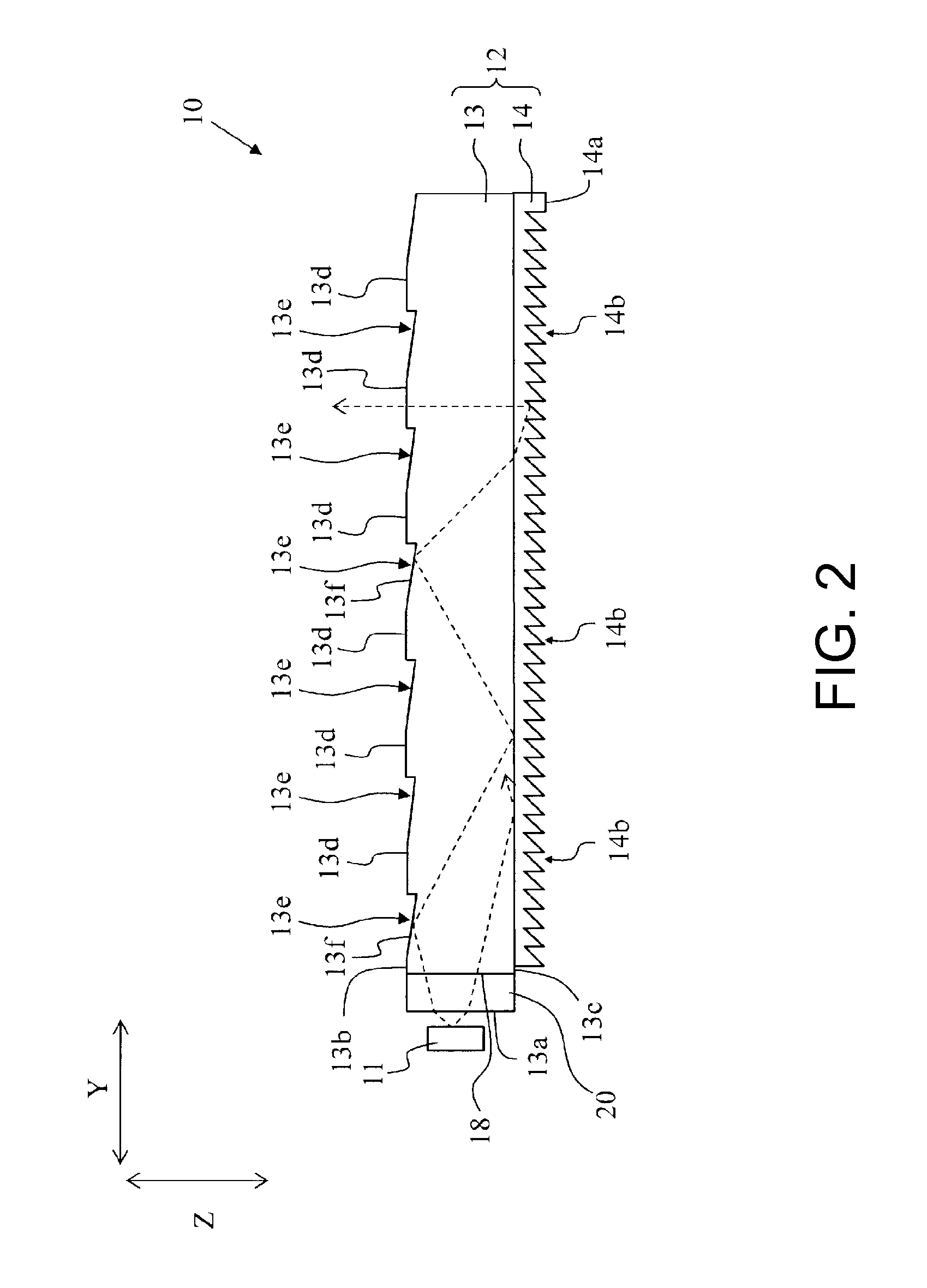 Illumination device, and display device