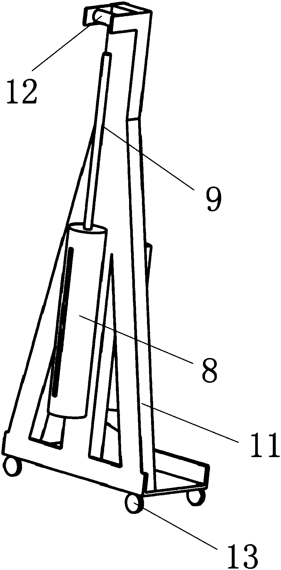 Pedestrian body model handling device