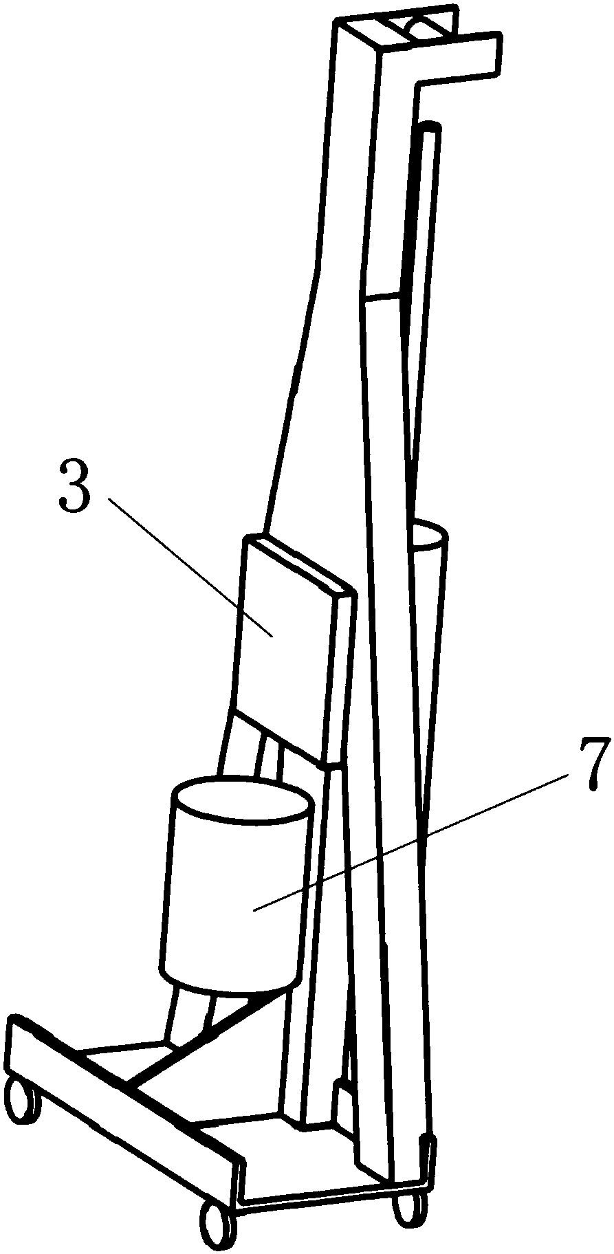 Pedestrian body model handling device