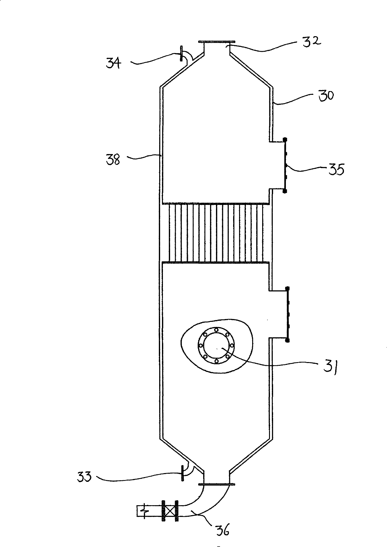 Biomass carbonizing and vaporizing equipment and technology thereof