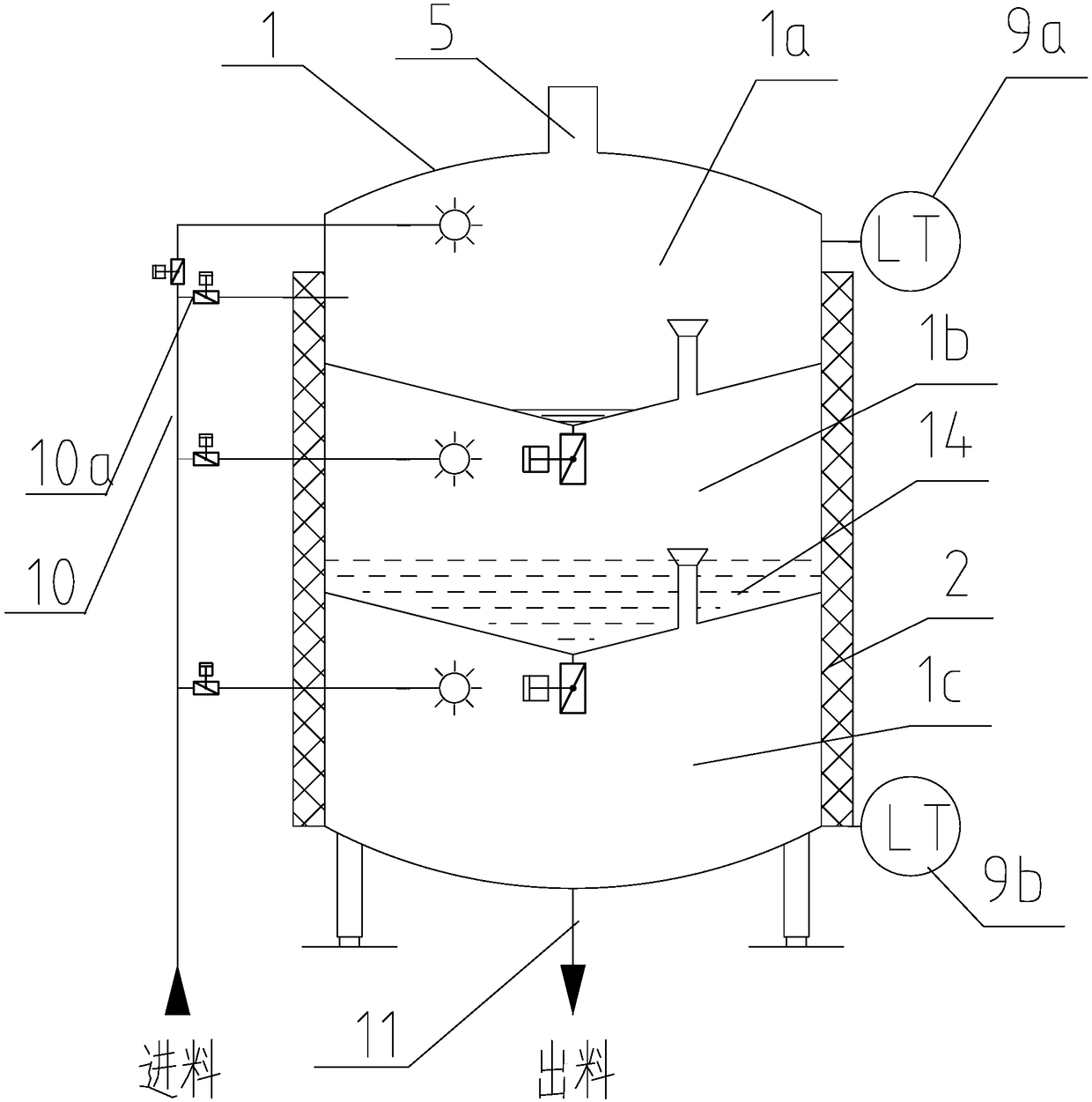 Liquid material heat-preservation device and application thereof