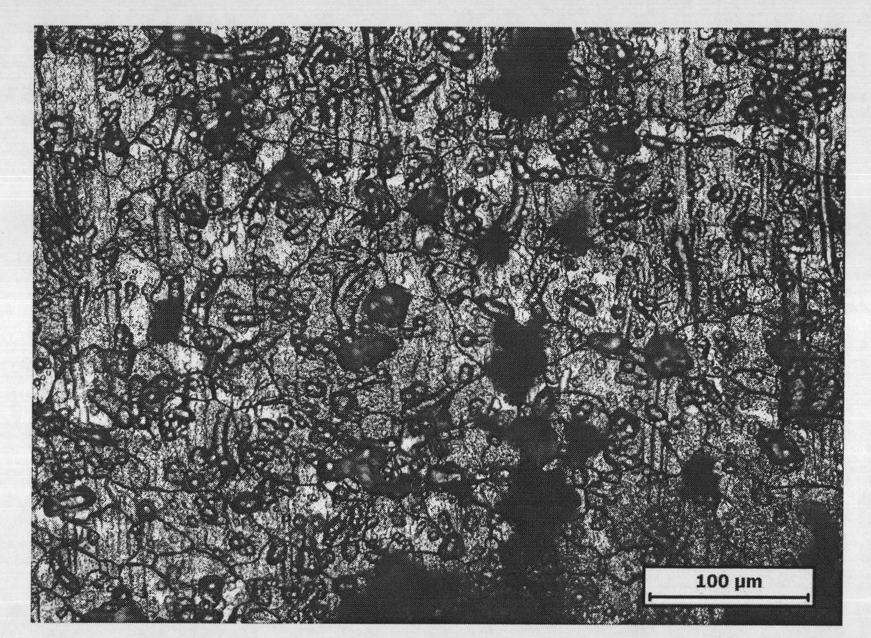 Zirconium-micro-alloyed 6013 type aluminium alloy and preparation method thereof