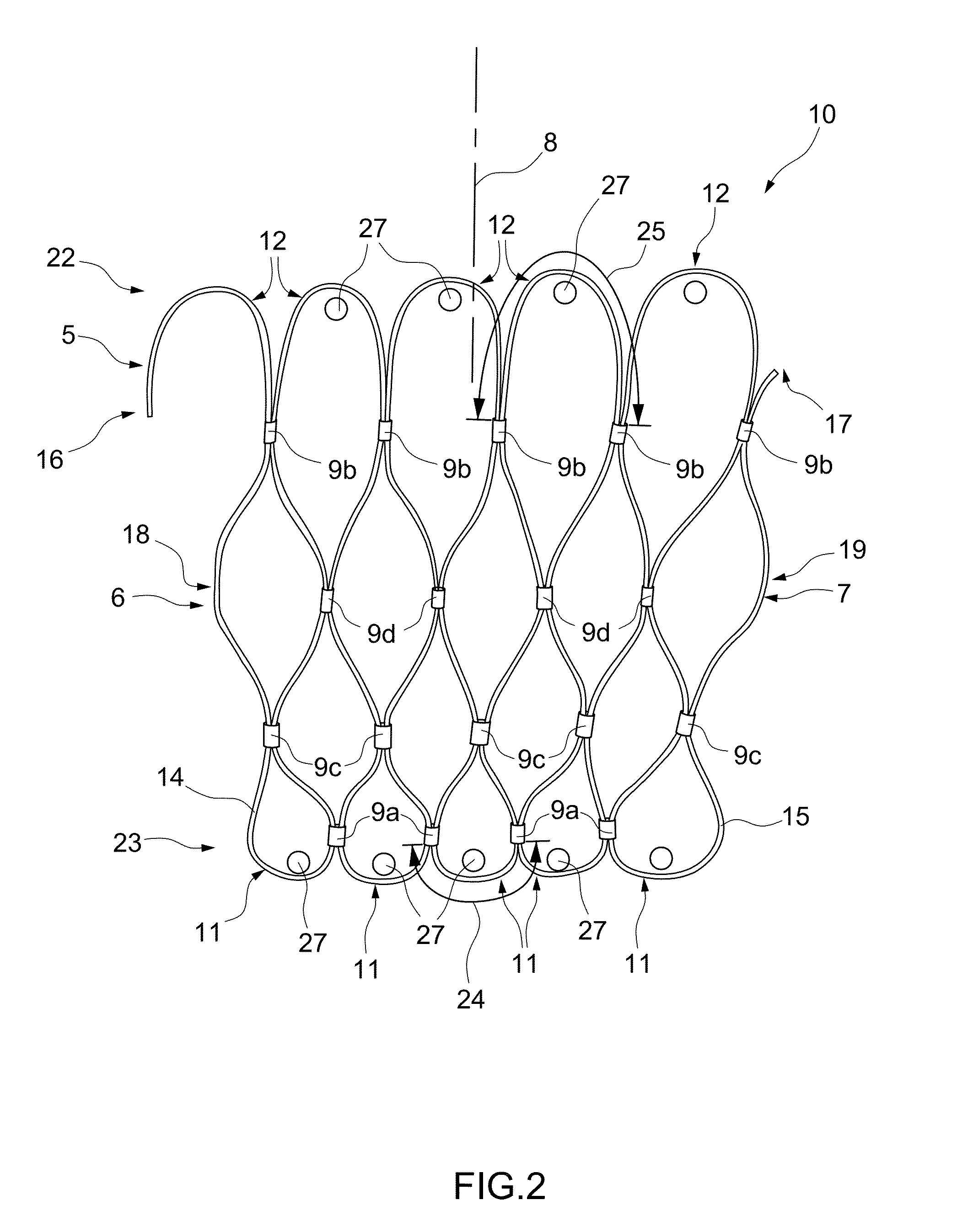 Fall arrest safety net