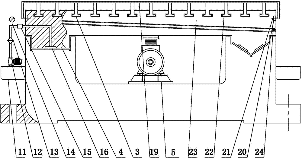 Novel machine tool bed casting assembly