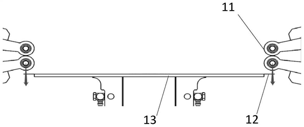 Shading adhesive tape flexible edge covering device and method