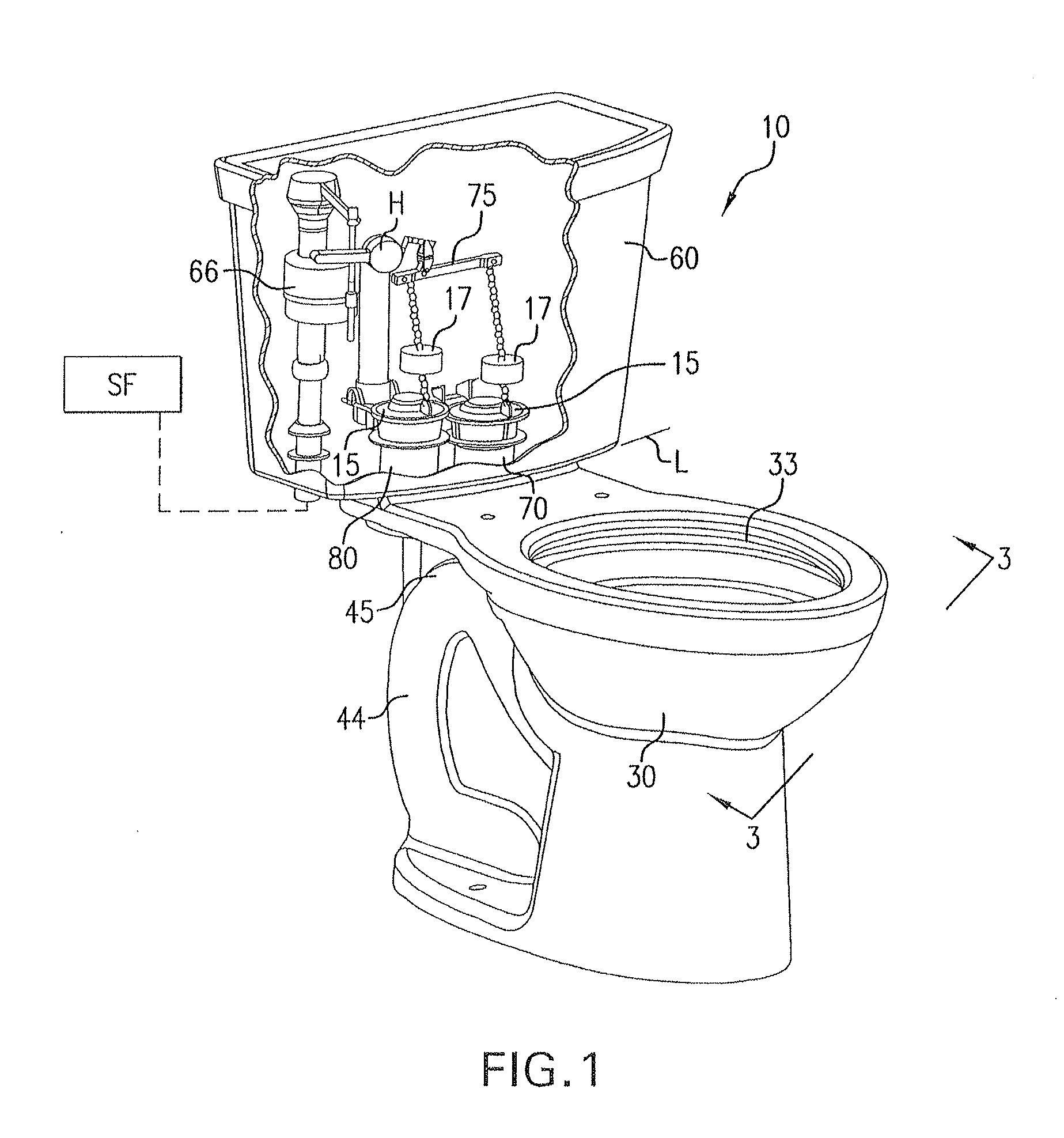 Primed Jet Toilet