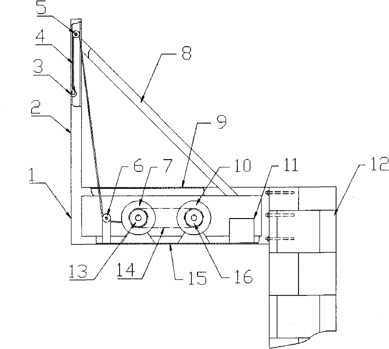 High-rise escape machine and automatic control method for escape