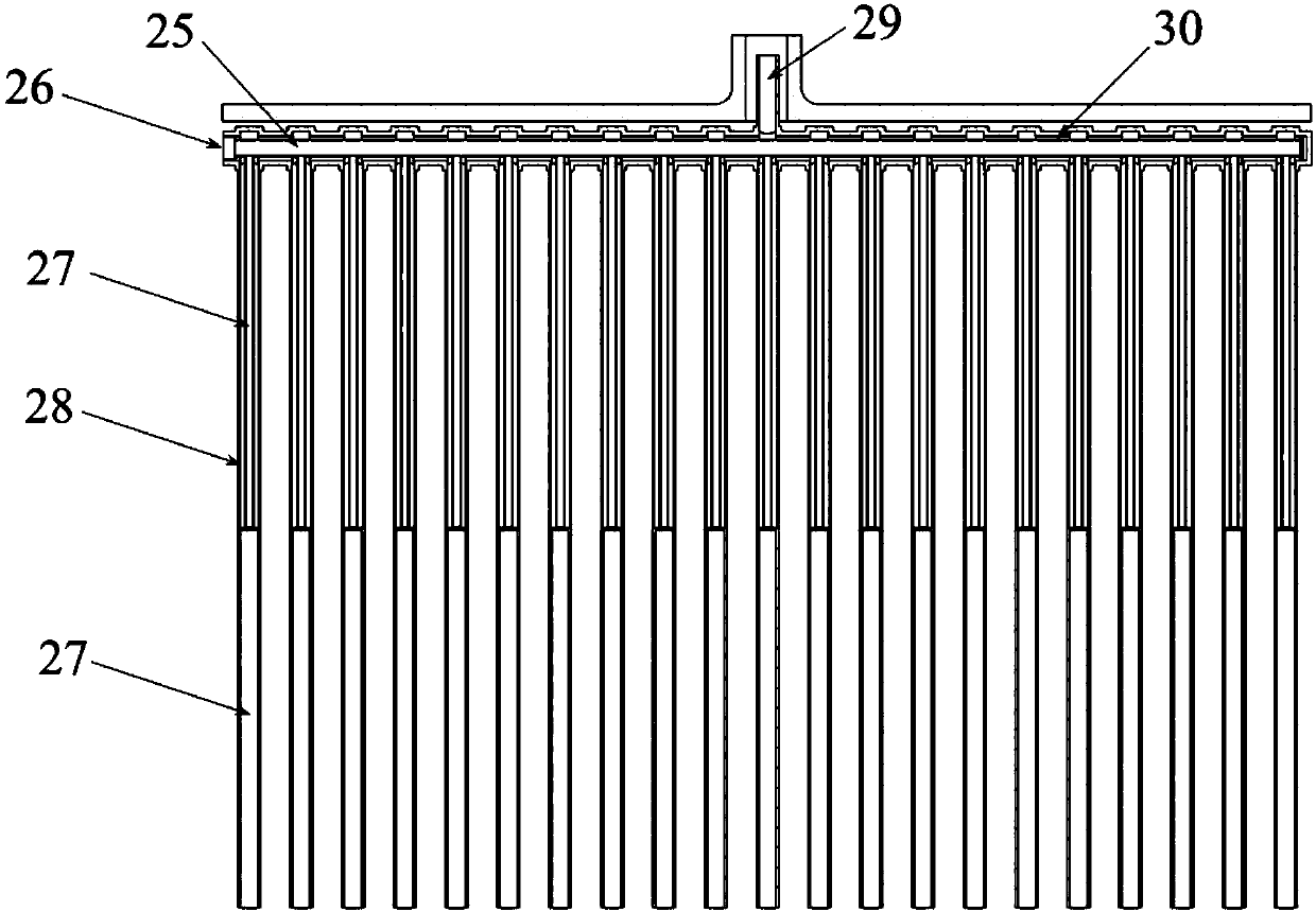 Tracer particle sowing device for two-phase flow field PIV measurement and operation method