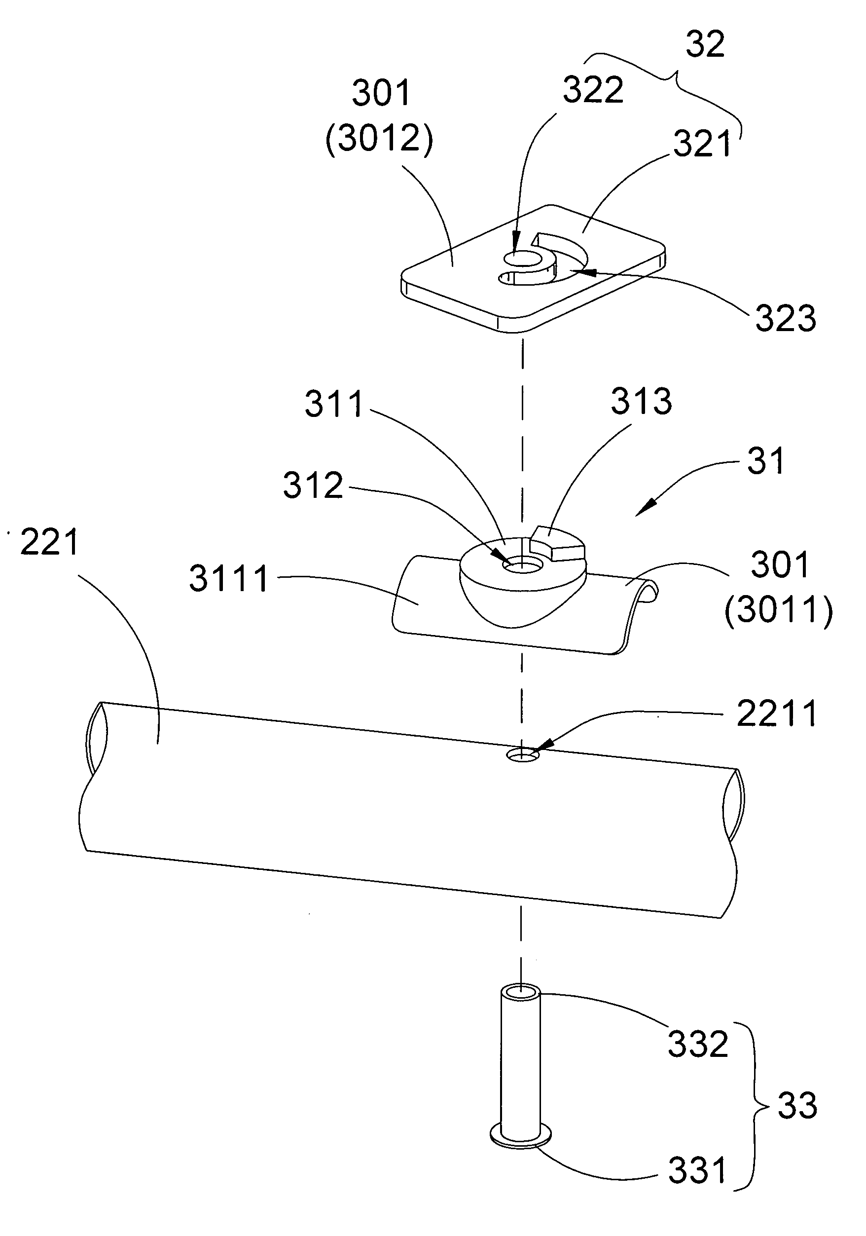 Reinforcing method and arrangement for foldable furniture