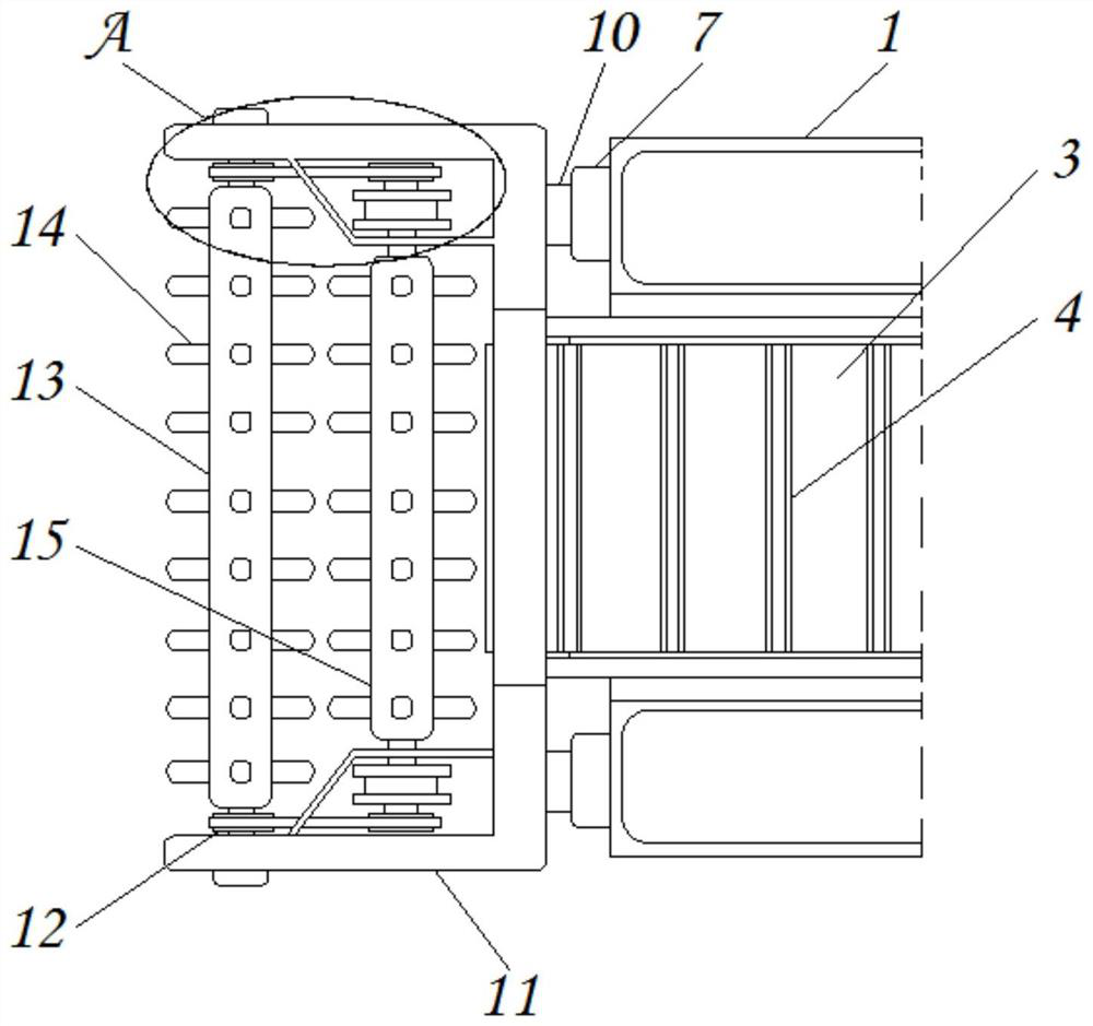 Rail foreign matter removing maintenance device based on railway track maintenance