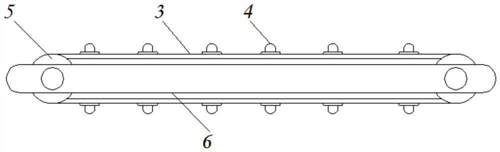 Rail foreign matter removing maintenance device based on railway track maintenance